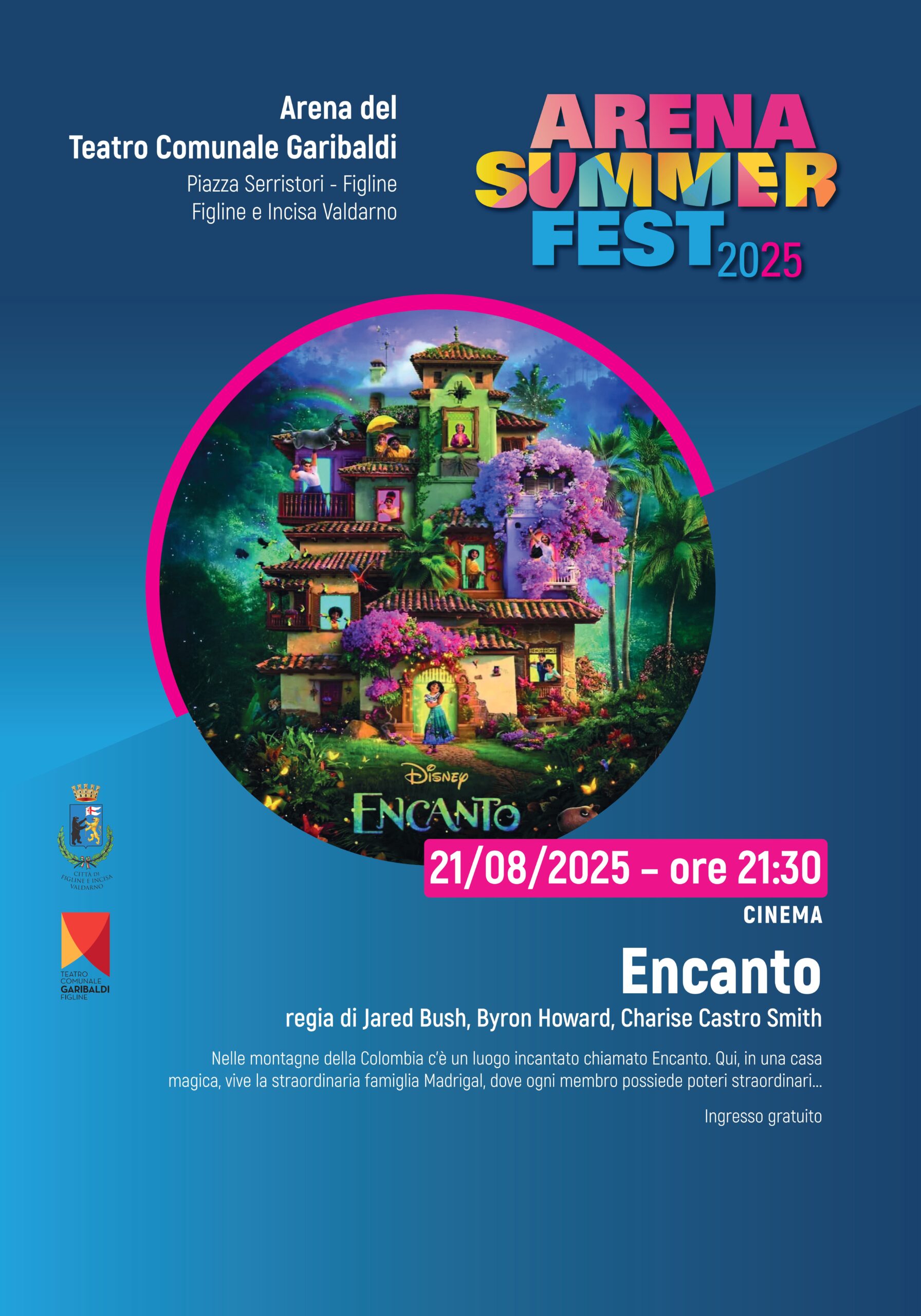 Proiezione film “Encanto” – Arena Summer Fest Immagine anteprima