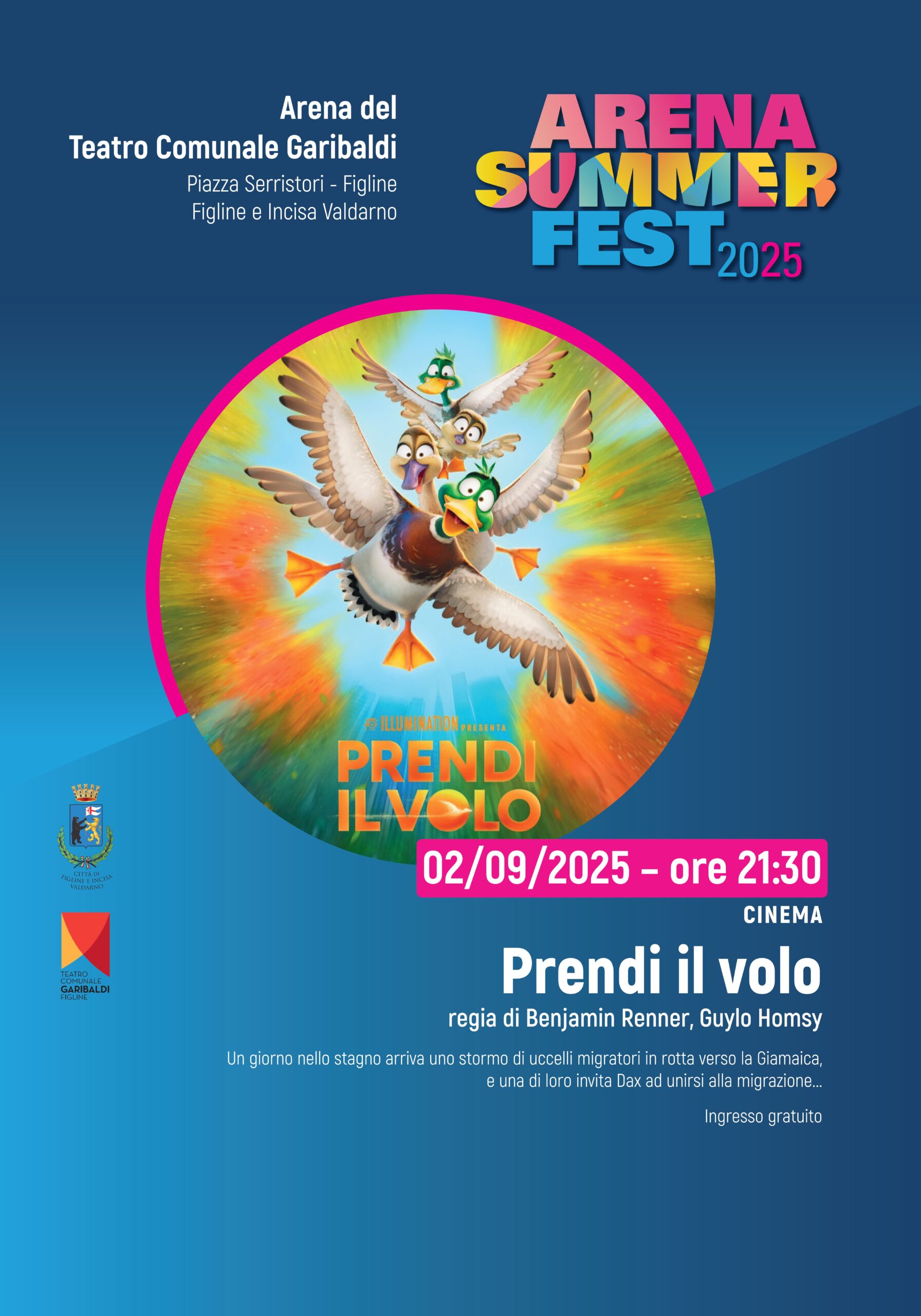 Proiezione film “Prendi il volo” – Arena Summer Fest Immagine anteprima