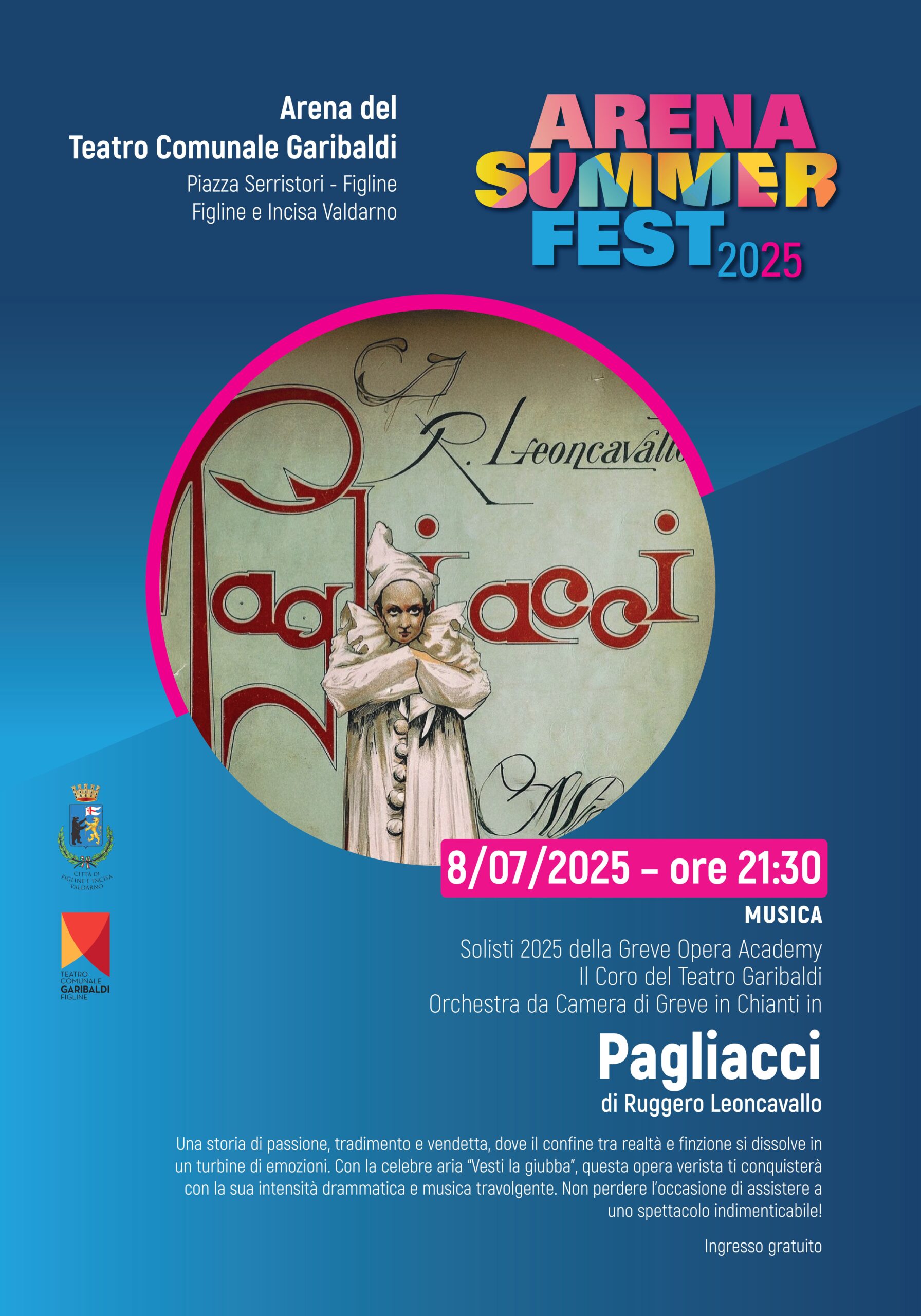 Concerto “Pagliacci” – Arena Summer Fest Immagine anteprima