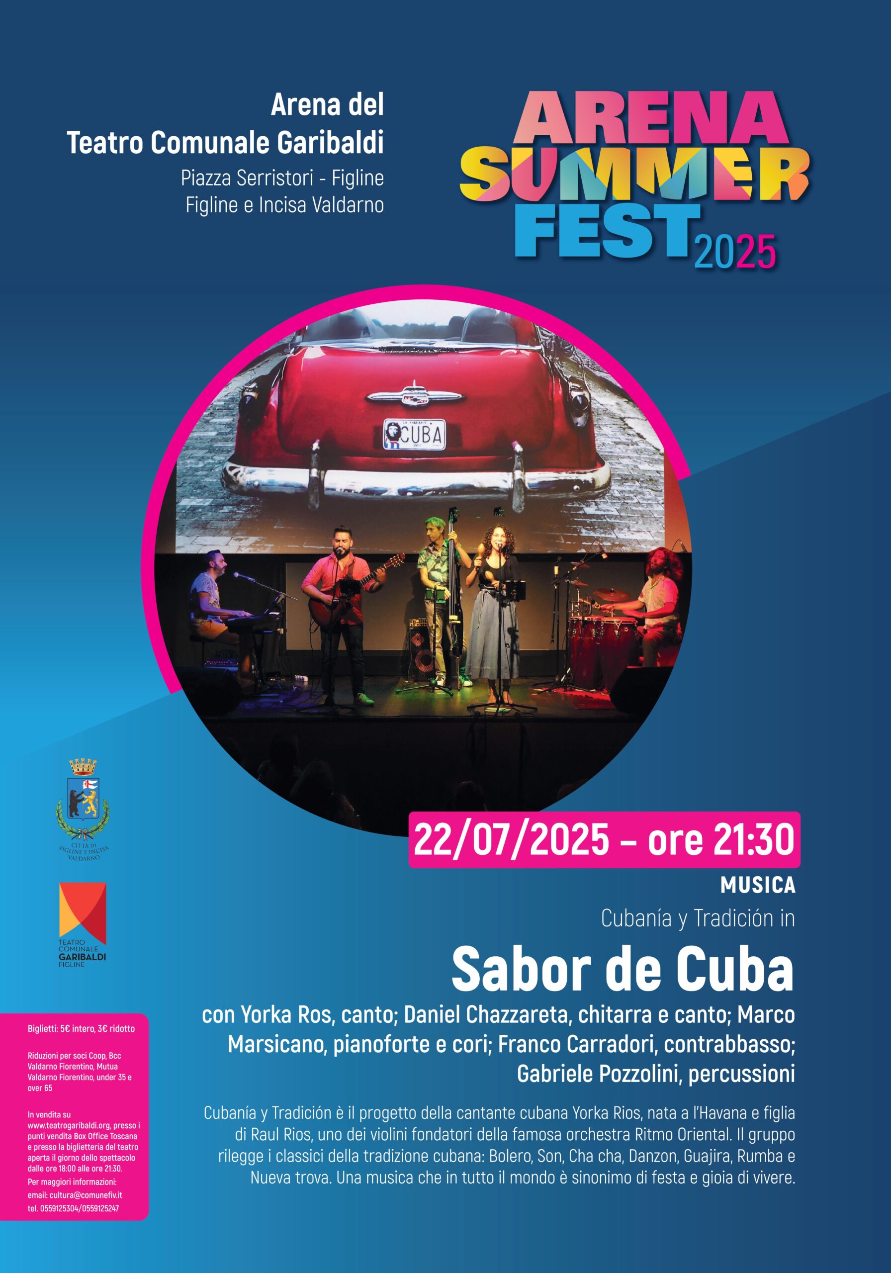 Concerto “Sabor de Cuba” – Arena Summer Fest Immagine anteprima